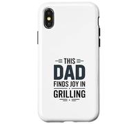 Ce Papa Trouve de la Joie à Griller Le Roi du Barbecue Coque pour iPhone X/XS