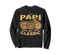 Ce Papi est un moteur classique de mécanicien de moto Sweatshirt