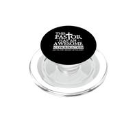 Ce Pasteur a Une congrégation géniale - Christian Preacher PopSockets PopGrip pour MagSafe