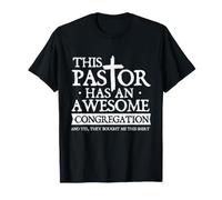Ce Pasteur a Une congrégation géniale - Christian Preacher T-Shirt