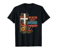 Ce Pasteur a Une congrégation géniale T-Shirt Graphique avec Valeur