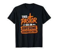 Ce Pasteur a Une congrégation géniale T-Shirt Graphique avec Valeur