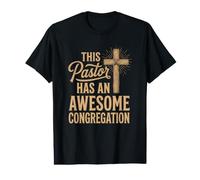 Ce Pasteur a Une congrégation géniale T-Shirt Graphique avec Valeur
