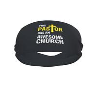 Ce pasteur a une superbe église. Améliorez vos performances avec des bandeaux tendance - Idéal pour toute activité !