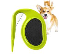 Ce peigne démêloir est conçu pour éliminer efficacement les nœuds du pelage de votre animal sans causer d'inconfort. Sa lame courte en acier inoxydable durable et son crochet pointu permettent