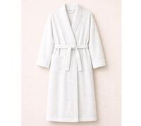Ce peignoir kimono à col gaufré, inspiré du style tokyoïte, est à la fois simple et luxueux, idéal pour un confort quotidien. Doux et léger, il respire l'élégance. Tailles : S/M à L/XL S/M,L/XLUnicolo