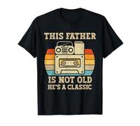 Ce père n'est pas vieux, c'est une cassette de musique rétro classique T-Shirt