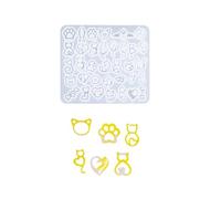 Ce petit chat Boucles d'oreilles tendance en silicone Accessoires de décoration de la maison Bijoux Usage quotidien Boucles d'oreilles en silicone pour chats