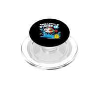 Ce Petit pêcheur est Une Fille de 8 Ans Qui pêche à l'anniversaire PopSockets PopGrip pour MagSafe