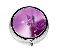 Ce petit pilulier de voyage rond à trois compartiments est parfait pour stocker des médicaments quotidiens, des vitamines et en déplacement.