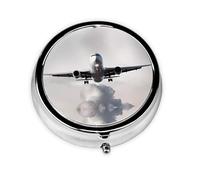 Ce petit pilulier rond à trois compartiments est parfait pour stocker des médicaments quotidiens, des vitamines et en déplacement.