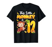 Ce Petit Singe est Un 12e Anniversaire Animal de 12e Anniversaire T-Shirt