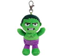 CE PORTE-CLÉS mascotte, BEANIE BABIES, pendentif pour sac à dos, 12 cm (MARVEL Hulk)