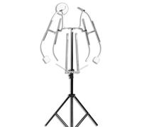 Ce présentoir Professionnel pour Mannequin de Couture, Ajustable, est idéal pour la Photographie de vêtements, la Vente au détail de Jupes et de Pantalons, et Offre Un Maintien Optimal de la