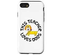 Ce professeur adore les chiens, retour à l'école Teckel Coque pour iPhone SE (2020) / 7 / 8