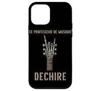 Ce Professeur de Musique Dechire Squelette Gothic Rocker Coque pour iPhone 12 Mini