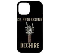 Ce Professeur Dechire Guitare Gothique Rocker Squelette Coque pour iPhone 12 Mini