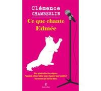 Ce que chante Edmée