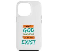 Ce Que Dieu ne Peut Pas Faire n'existe Pas - Prière matinale de la NSPDP Coque pour iPhone 13 Pro