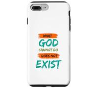 Ce Que Dieu ne Peut Pas Faire n'existe Pas - Prière matinale de la NSPDP Coque pour iPhone 7 Plus/8 Plus