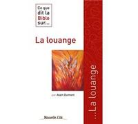 Ce que dit la Bible sur la louange Père Alain Dumont (Auteur)