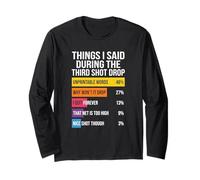 Ce Que J'Ai Dit Pendant Le troisième Shot Drop Chart Manche Longue