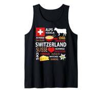 Ce Que J'aime en Suisse Débardeur