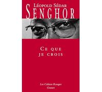 Ce que je crois