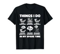 Ce Que Je Fais dans Mon Temps Libre Bateau de Batteur d'amant d'équipe Dragon Boat T-Shirt Graphique avec Valeur