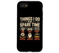 Ce Que Je Fais dans Une Voiture à Temps Libre, Un mécanicien drôle, Un Garagiste Coque pour iPhone SE (2020) / 7/8