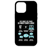 Ce Que Je Fais de Mon Temps Libre Krav Maga Humour drôle Coque pour iPhone 12 Pro Max