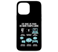 Ce Que Je Fais de Mon Temps Libre Krav Maga Humour drôle Coque pour iPhone 13 Pro Max