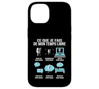 Ce Que Je Fais de Mon Temps Libre Krav Maga Humour drôle Coque pour iPhone 14
