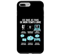 Ce Que Je Fais de Mon Temps Libre Krav Maga Humour drôle Coque pour iPhone 7 Plus/8 Plus