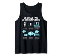 Ce Que Je Fais de Mon Temps Libre Krav Maga Humour drôle Débardeur