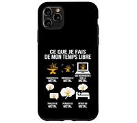 Ce Que Je Fais de Mon Temps Libre Passion Forge et Enclume Coque pour iPhone 11 Pro Max
