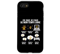 Ce Que Je Fais de Mon Temps Libre Passion Forge et Enclume Coque pour iPhone SE (2020) / 7/8