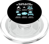 Ce Que Je Fais De Mon Temps Libre Pencak Silat Humour PopSockets PopGrip pour MagSafe