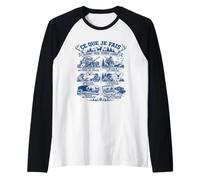 Ce Que Je Fais Durant Mon Temps Libre Chasse Cadeau Chasseur Manche Raglan