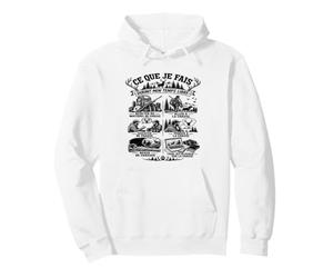 Ce Que Je Fais Durant Mon Temps Libre Chasse Cadeau Chasseur Sweat à Capuche
