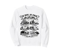 Ce Que Je Fais Durant Mon Temps Libre Chasse Cadeau Chasseur Sweatshirt