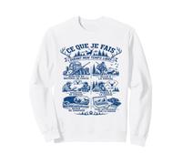 Ce Que Je Fais Durant Mon Temps Libre Chasse Cadeau Chasseur Sweatshirt