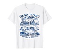 Ce Que Je Fais Durant Mon Temps Libre Chasse Cadeau Chasseur T-Shirt Graphique avec Valeur