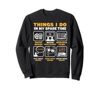 Ce Que Je Fais Pendant Mon Temps Libre Cinéma Sweatshirt