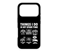 Ce Que Je Fais Pendant Mon Temps Libre | Conception de conducteurs de VTT Coque pour iPhone 17 Pro