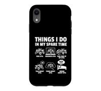 Ce Que Je Fais Pendant Mon Temps Libre | Conception de conducteurs de VTT Coque pour iPhone XR