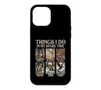 Ce Que Je Fais Pendant Mon Temps Libre - Dragon Lover Fantasy Humor Coque pour iPhone 12 Pro Max