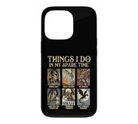 Ce Que Je Fais Pendant Mon Temps Libre - Dragon Lover Fantasy Humor Coque pour iPhone 13 Pro