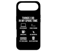 Ce Que Je Fais Pendant Mon Temps Libre : écrivain, employé de Bureau Coque pour iPhone Air