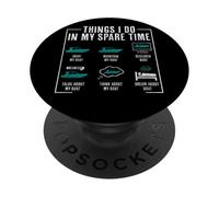 Ce que je fais pendant mon temps libre en faisant du bateau PopSockets PopGrip Adhésif